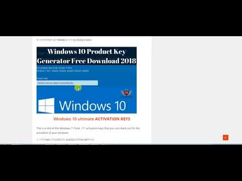 Generate A Windows 10 Product Key